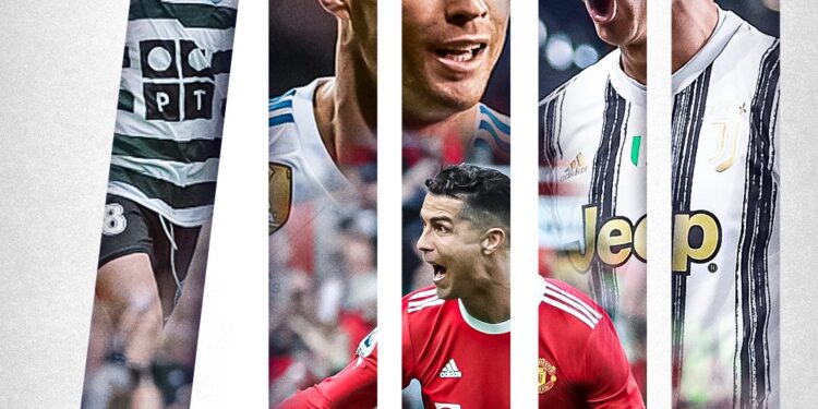 Cristiano Ronaldo atow n’atsena a ɔtɔ do ahaesuon (700) wɔ bɔɔlbɔkuw bɔɔlbɔ mu