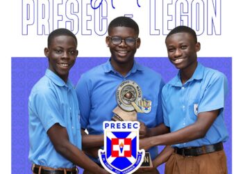 PRESEC-Legon na wodzii kan wɔ 2022 NSMQ mu: hɔn mpɛm esuon do nye yi.
