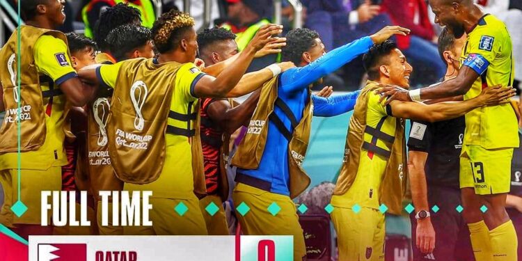 Amandzɛɛbɔ: Qatar 0-2 Ecuador