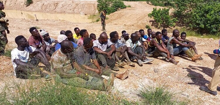 Wɔakye nnipa 164 a wɔtu galamsey wɔ Ghana.